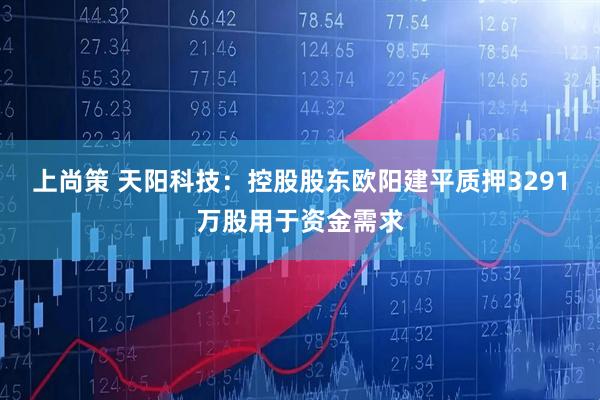 上尚策 天阳科技：控股股东欧阳建平质押3291万股用于资金需求